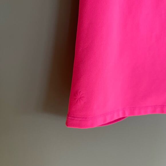 Athleta‎ BAKASANA TANK Prism Pink Size XS Sleeveless Top Sheer Mesh Back Workout - Picture 7 of 16